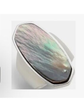 Kendra Scott Kit Cocktail Ring Abalone